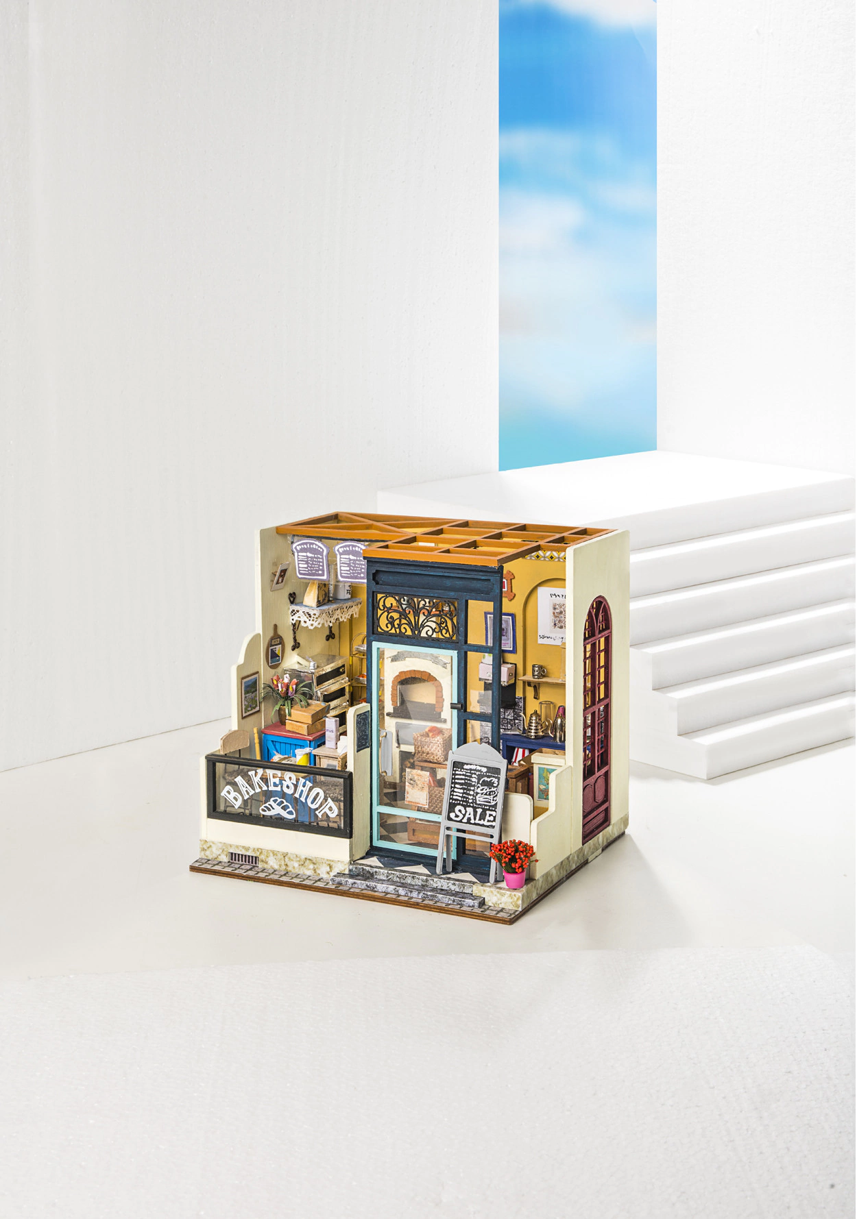 Румбокс интерьерный конструктор Пекарня Нэнси Robotime Nancy’s Bake Shop