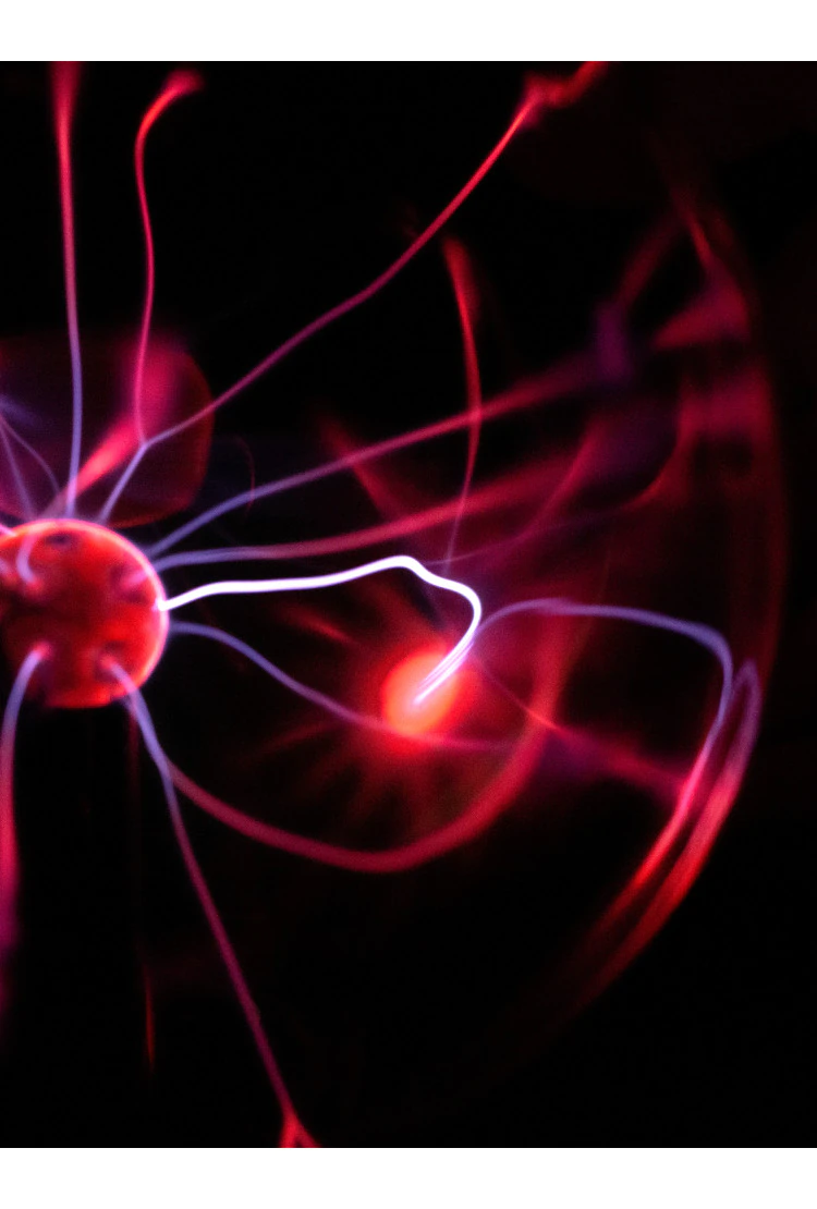 Светильник магический плазменный шар (D - 20см)