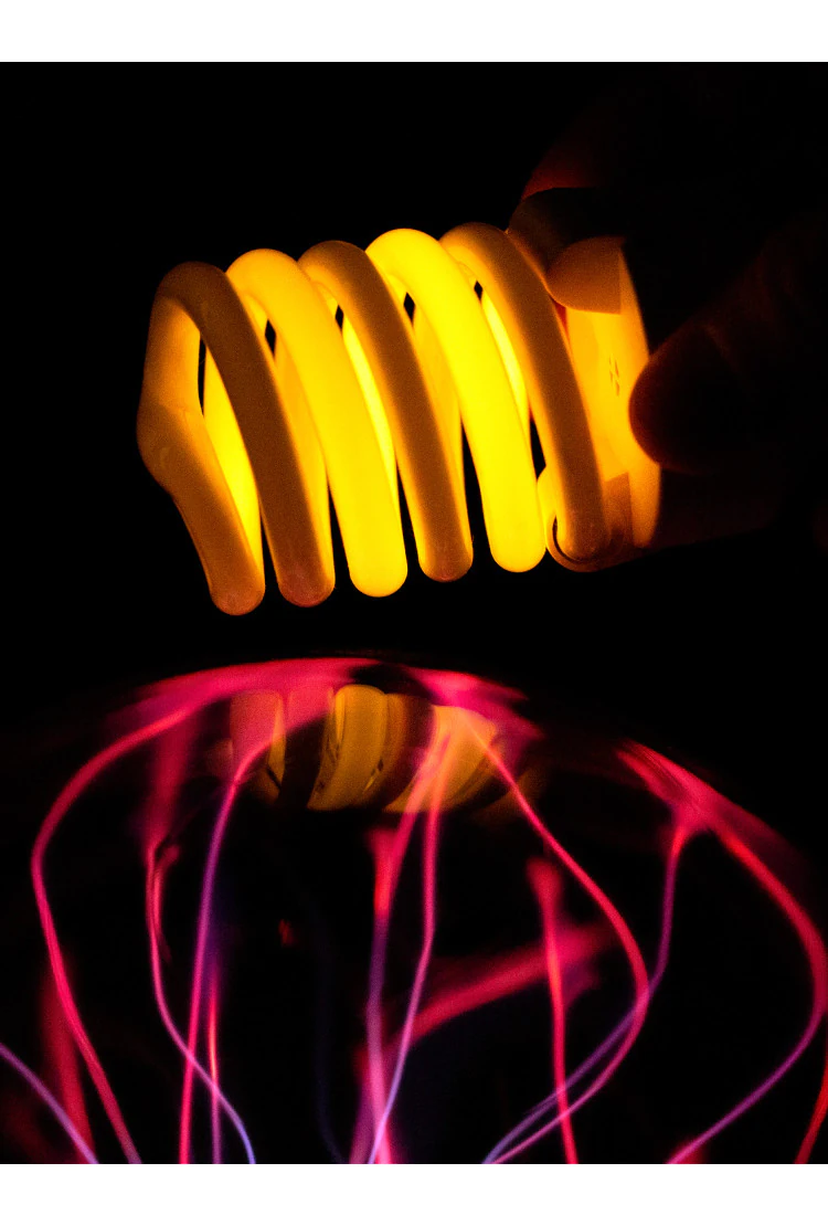 Светильник магический плазменный шар (D - 20см)