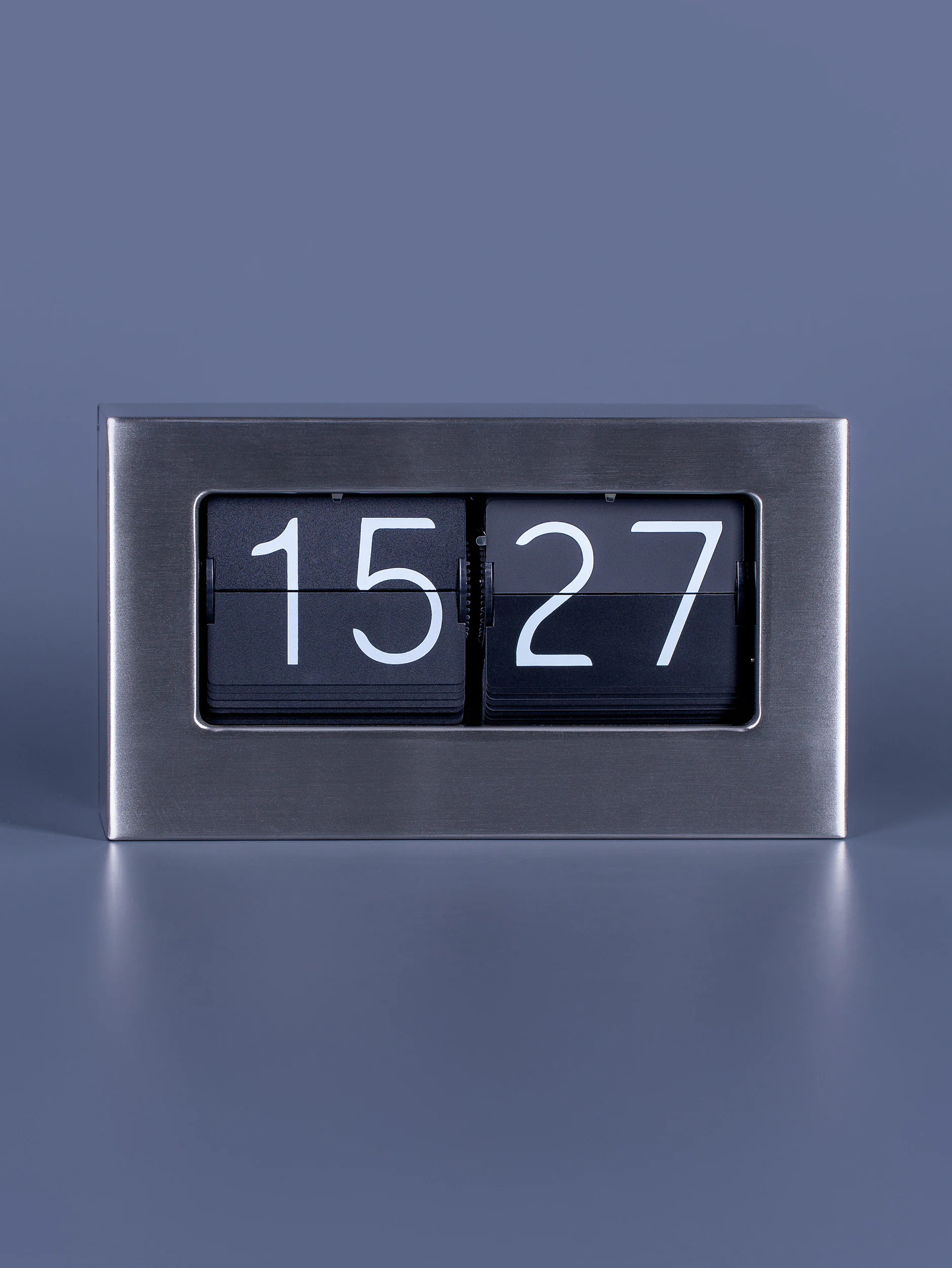 Винтажные Flip Сlock часы из металла (20х12х7см)