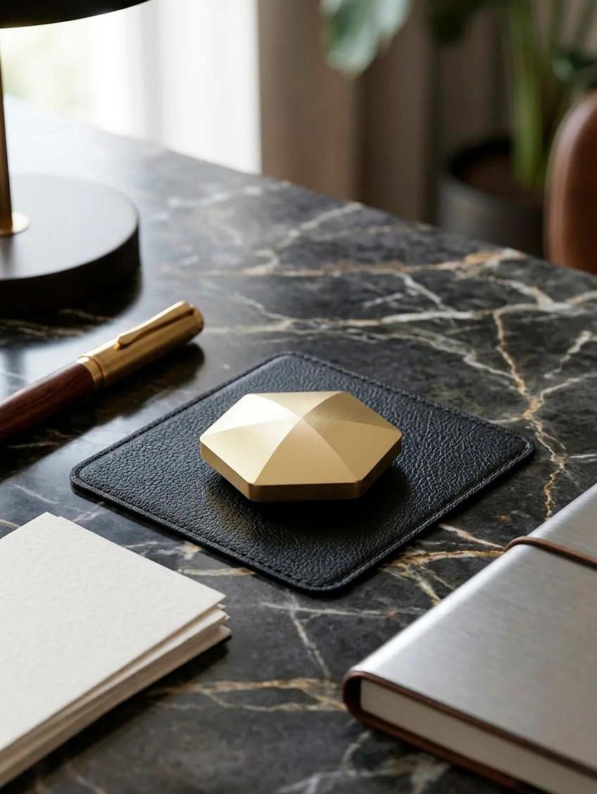 Антистресс Flipo Flip - Алюминиевый сплав 6 углов Gold 35г