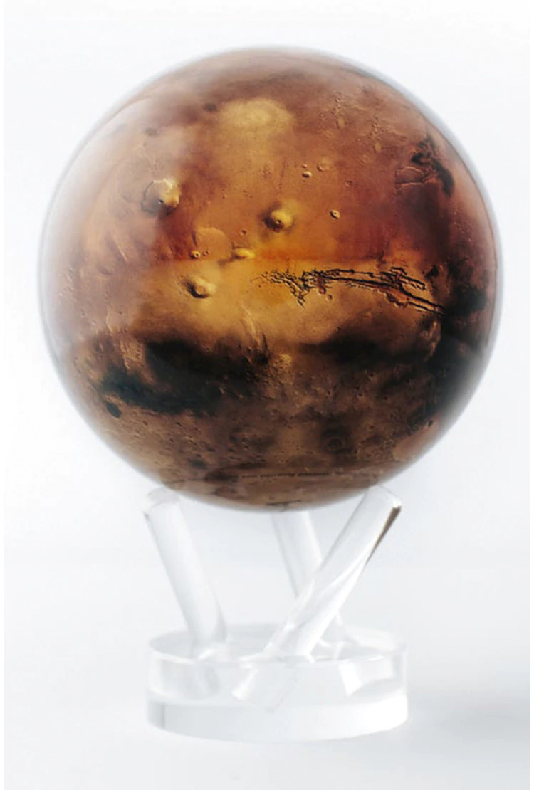 Глобус самовращающийся MOVA GLOBE d12 см МАРС