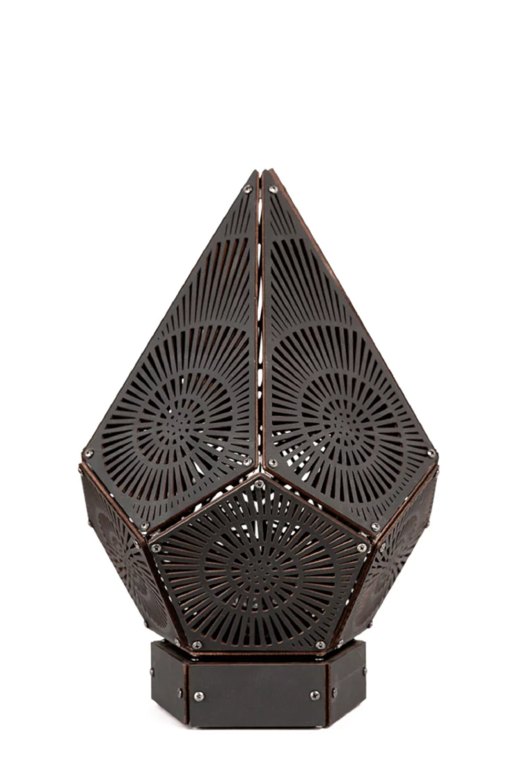 Ночник  Classic, рисунок Nautilus, черный, (215х220 мм)