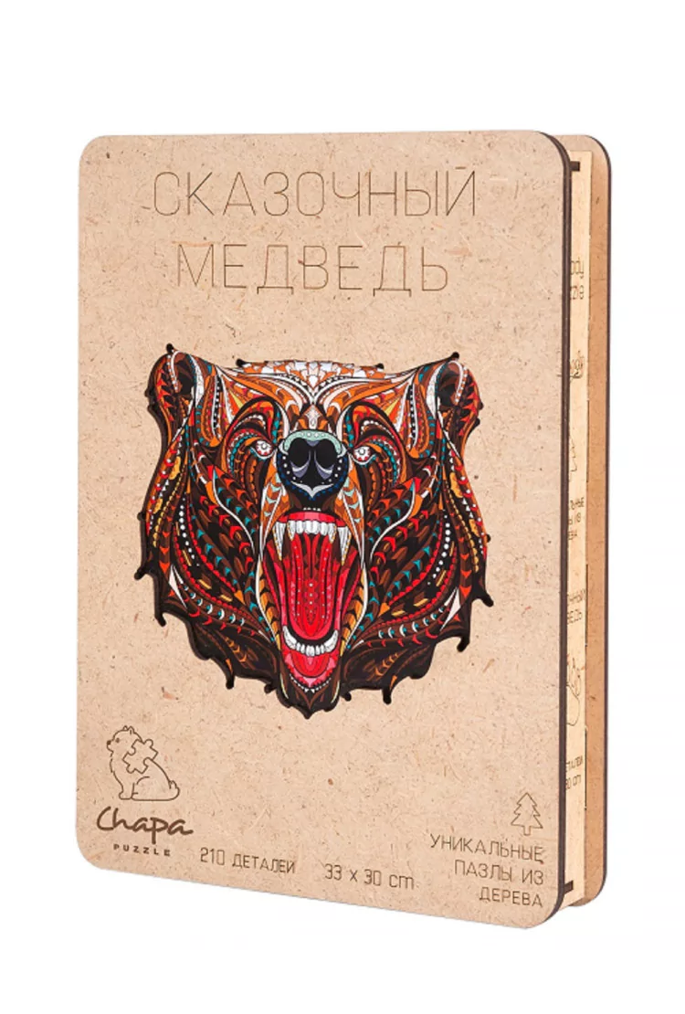 Пазл «Сказочный медведь» размер M, 178 детали