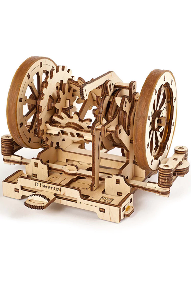 Сборная модель Ugears Дифференциал STEM (17,5*13,5*10,5 см)