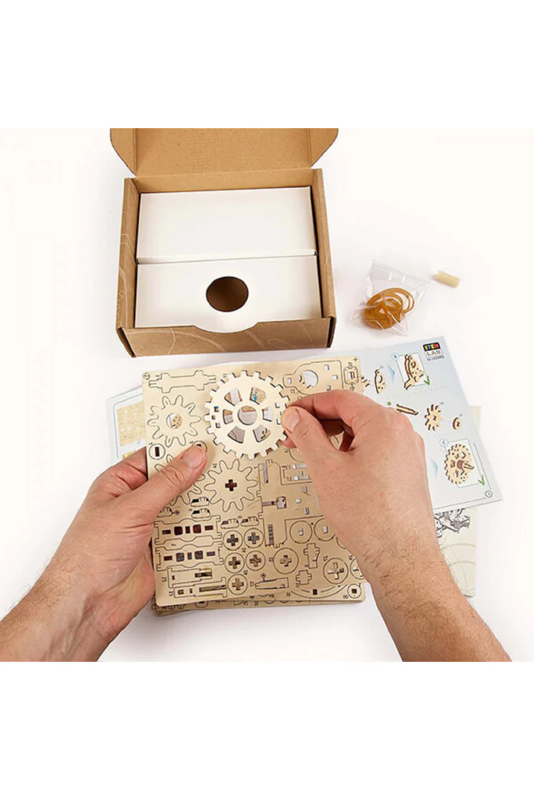 Сборная модель Ugears Дифференциал STEM (17,5*13,5*10,5 см)