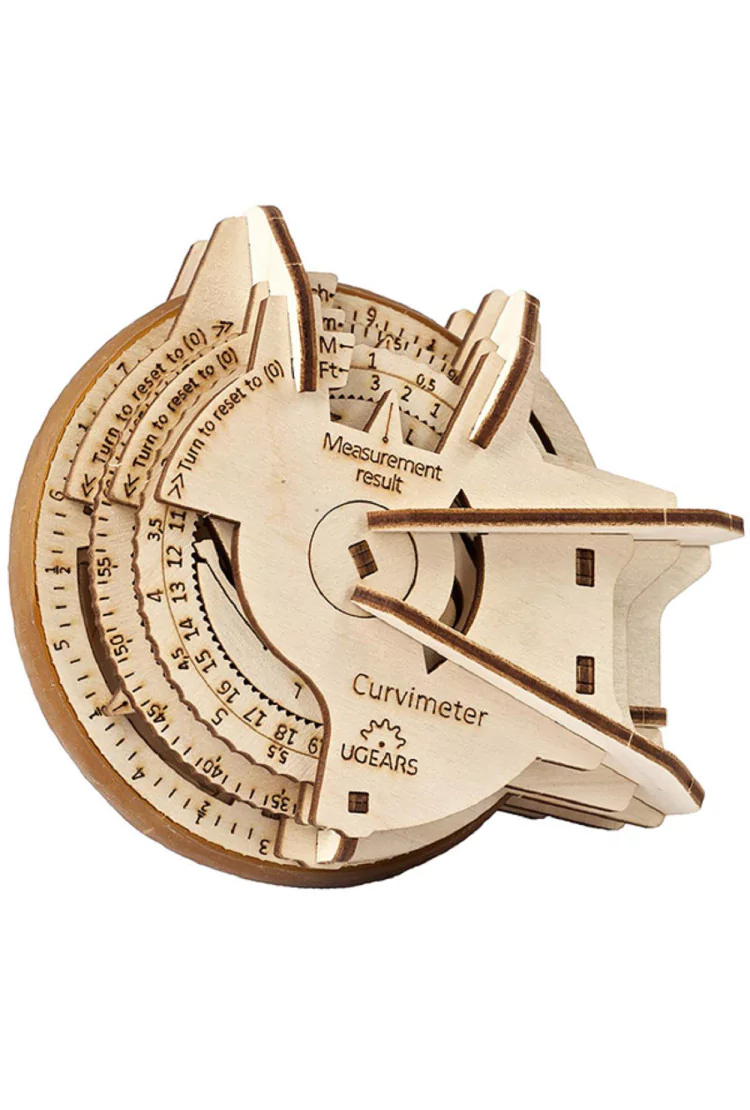 Сборная модель Ugears Курвиметр STEM (13*6*10,5 см)