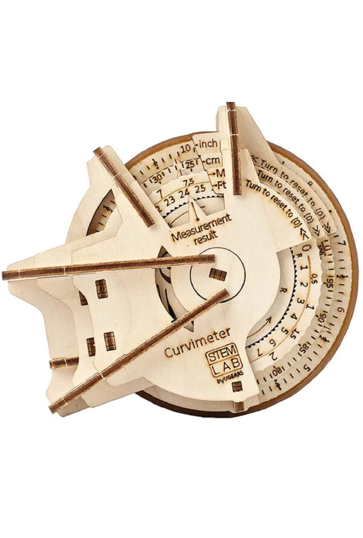 Сборная модель Ugears Курвиметр STEM (13*6*10,5 см)