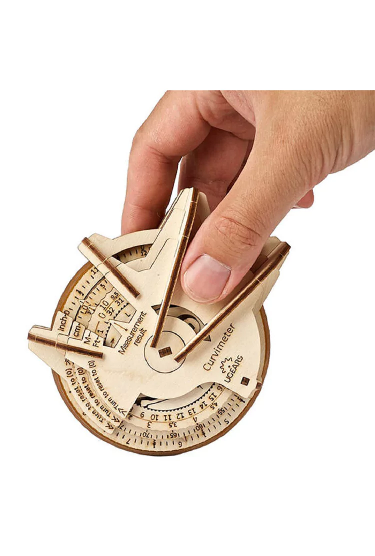 Сборная модель Ugears Курвиметр STEM (13*6*10,5 см)