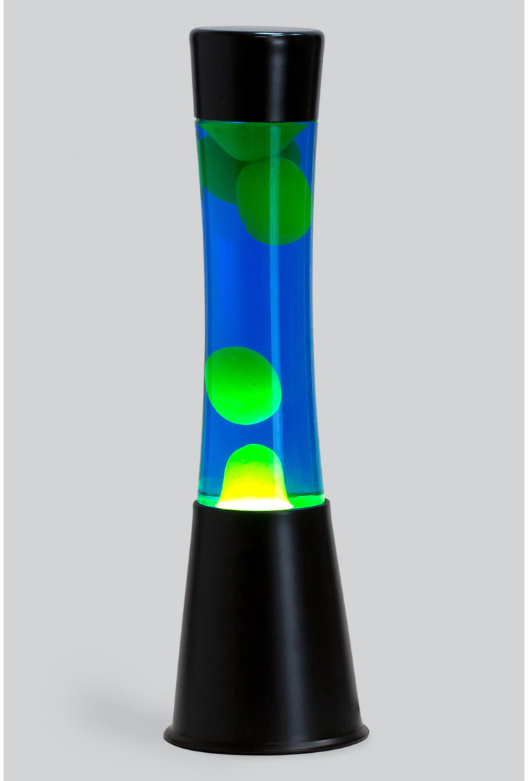 Лава-лампа 39см CG Желтая/Синяя (Black)