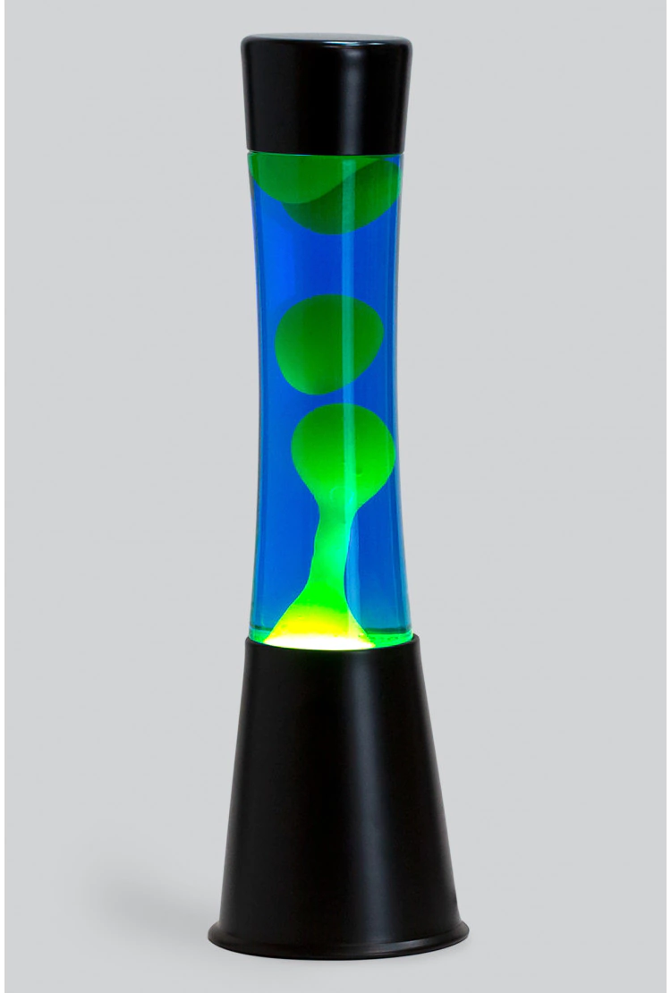 Лава-лампа 39см CG Желтая/Синяя (Black)