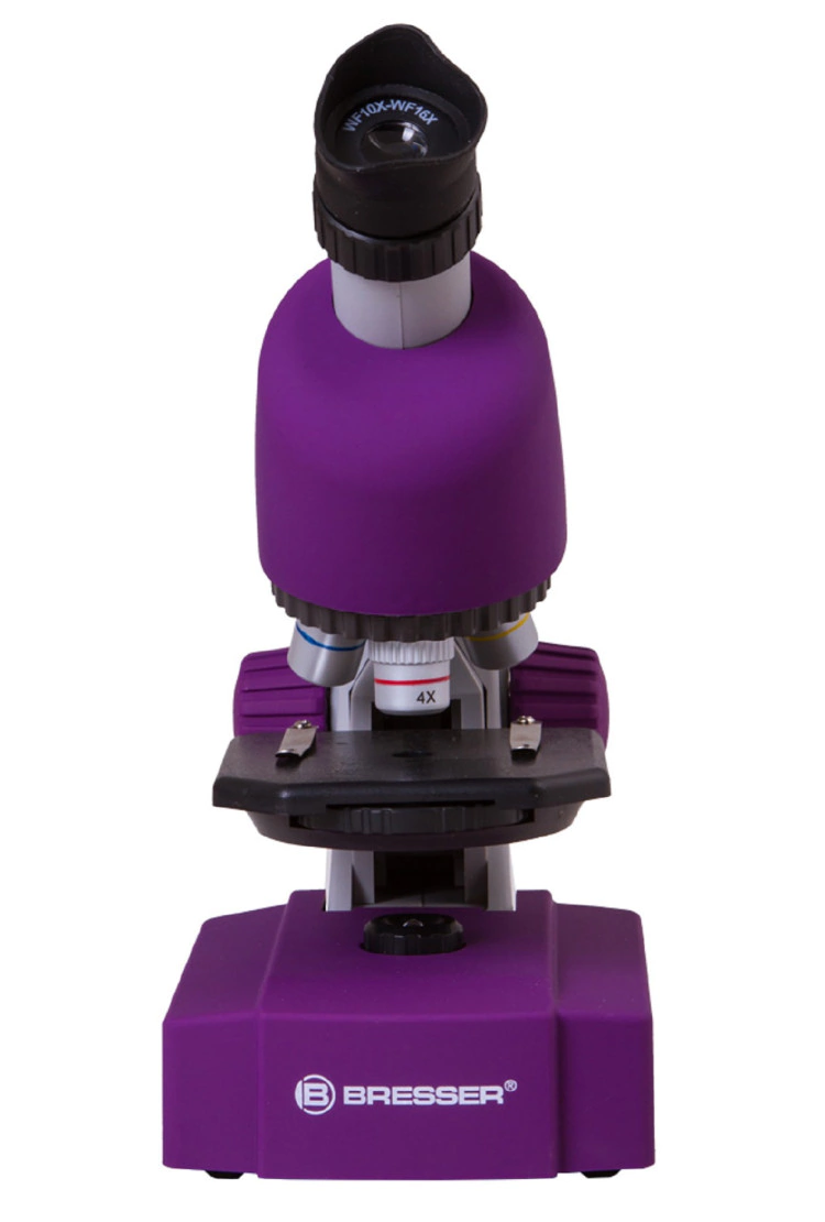 Микроскоп Bresser Junior 40x-640x, фиолетовый