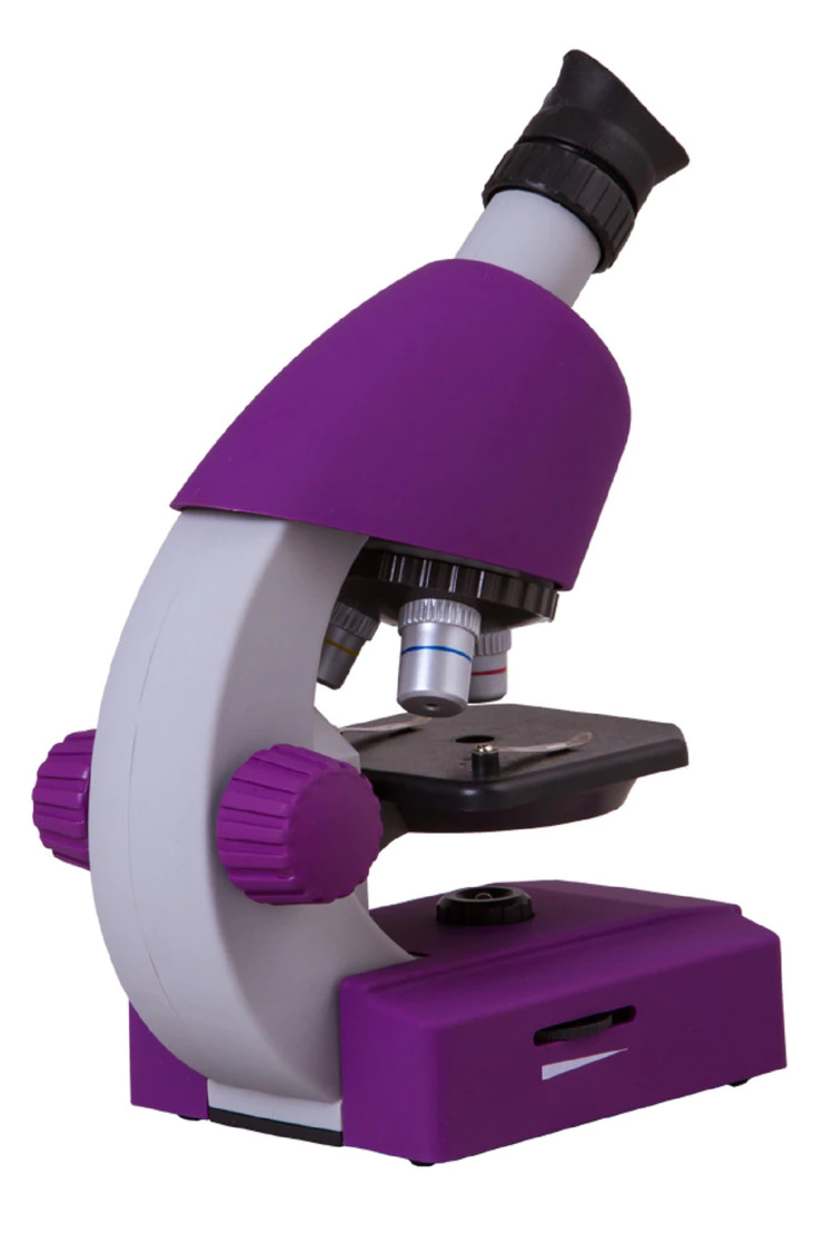 Микроскоп Bresser Junior 40x-640x, фиолетовый