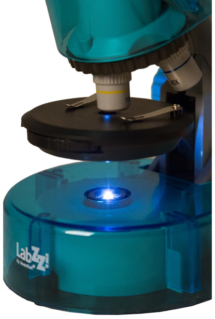 Микроскоп Levenhuk LabZZ M101 AzureЛазурь
