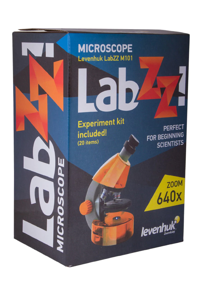 Микроскоп Levenhuk LabZZ M101 AzureЛазурь