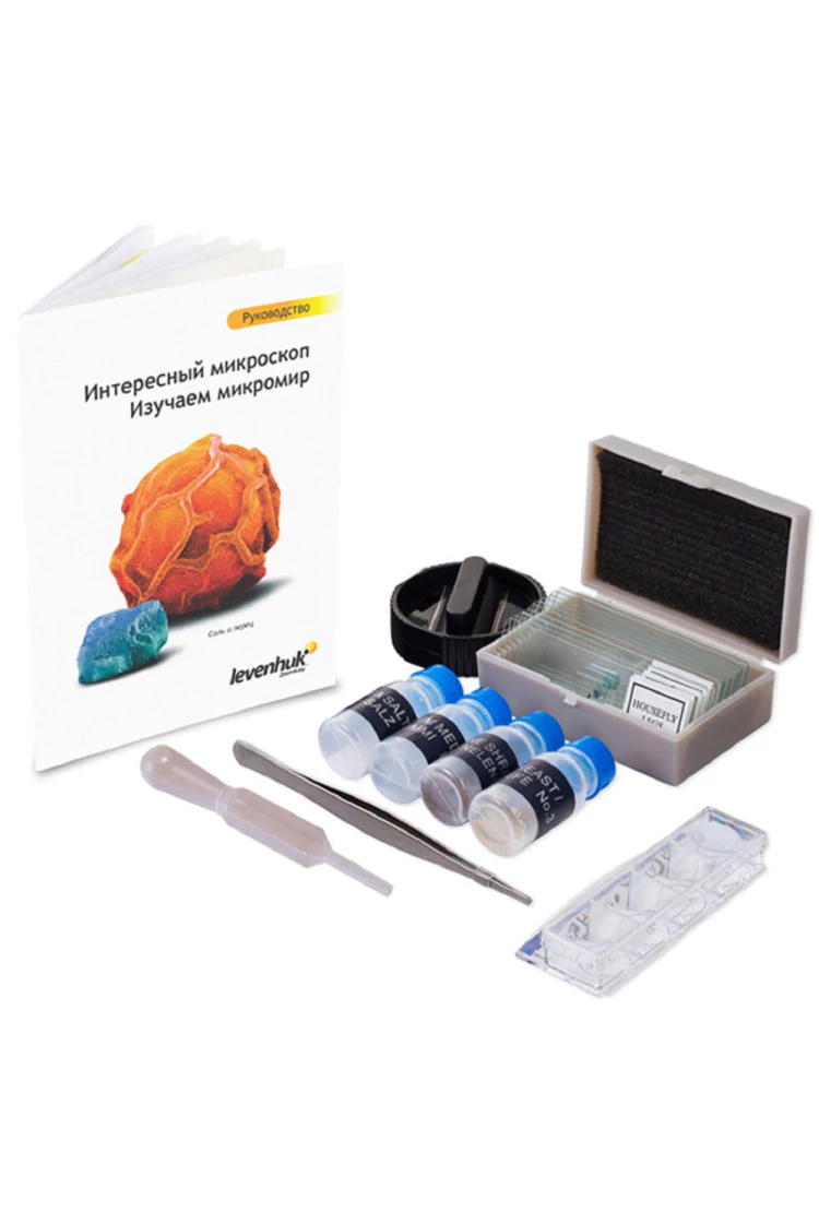 Микроскоп Levenhuk LabZZ M101 AzureЛазурь