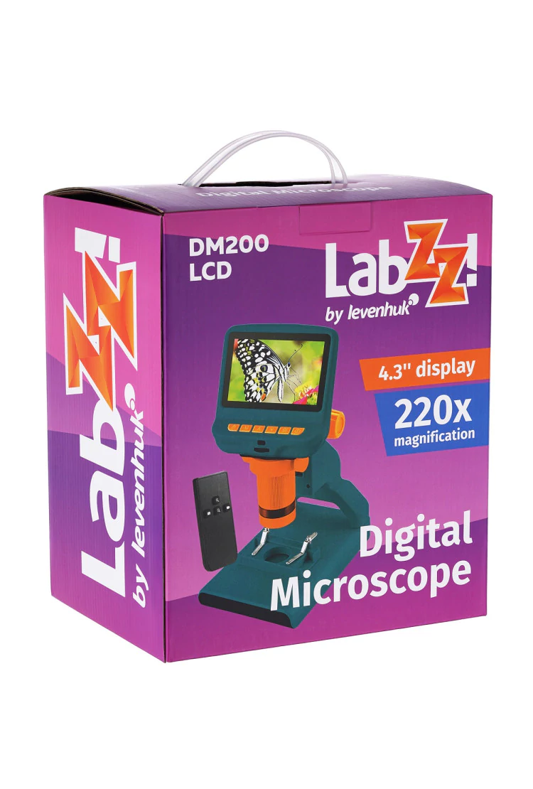 Микроскоп цифровой Levenhuk LabZZ DM200 LCD