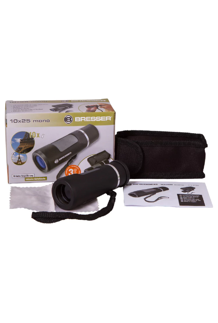 Монокуляр Bresser Topas 10x25 Black