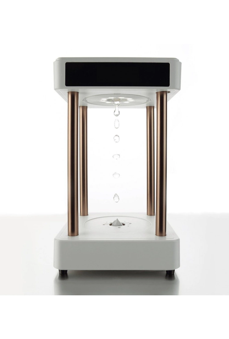 Антигравитационный левитирующий фонтан с часами Anti-Gravity Hydra Lamp