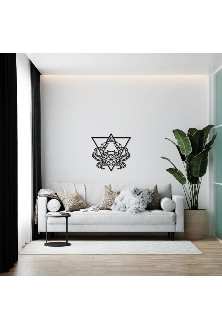 Деревянный декор настенный, панно, пазл EWA Design Рак