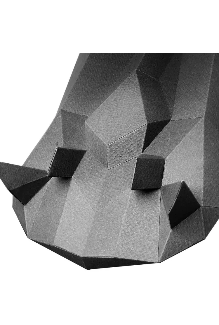3D-модель Paperraz "БЕГЕМОТ БОРИСЫЧ" на стену