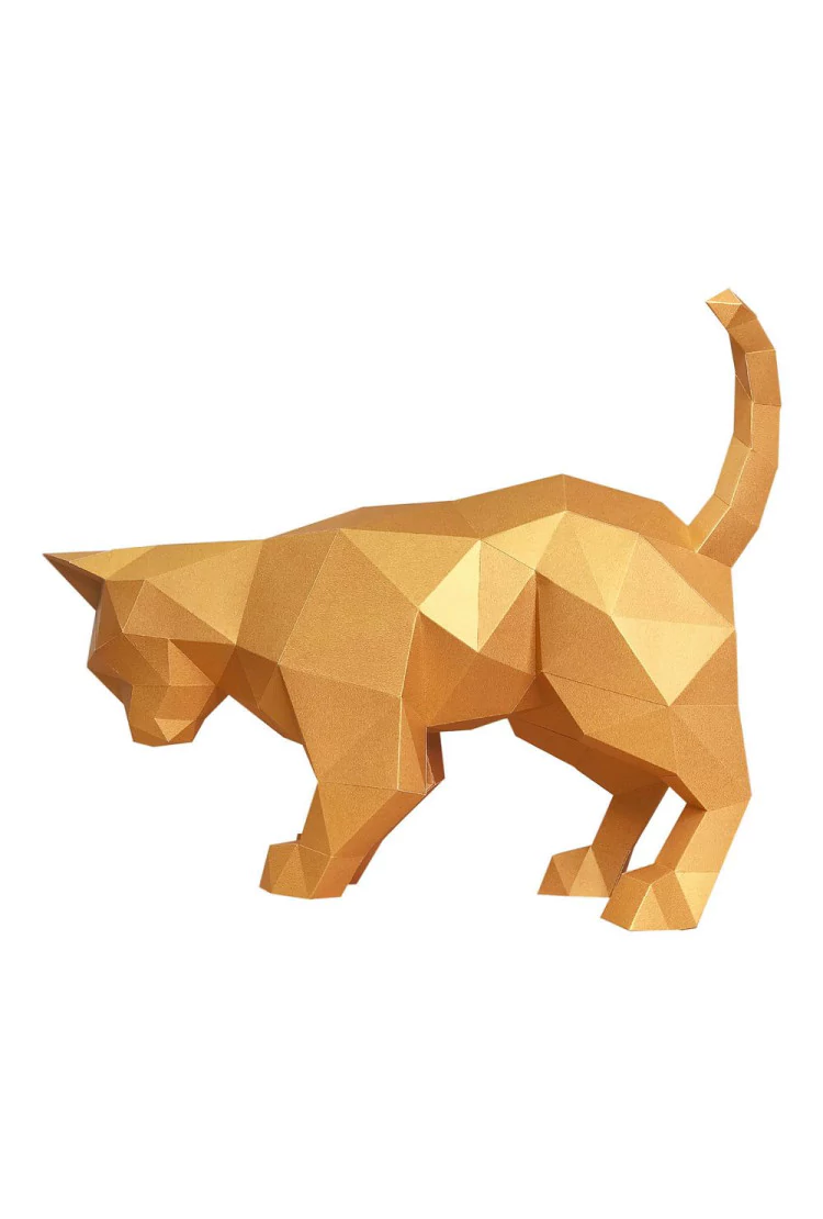 Оригами фигура PAPERRAZ "КОТ РЫЖИК"