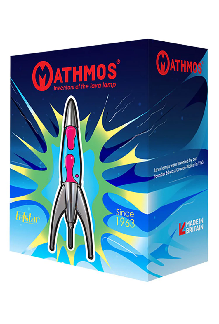Лава-лампа Mathmos Telstar Красная/Фиолетовая Orange