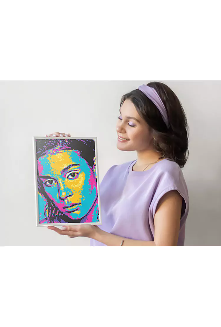 Алмазная фотомозаика QBRIX Pop-Art