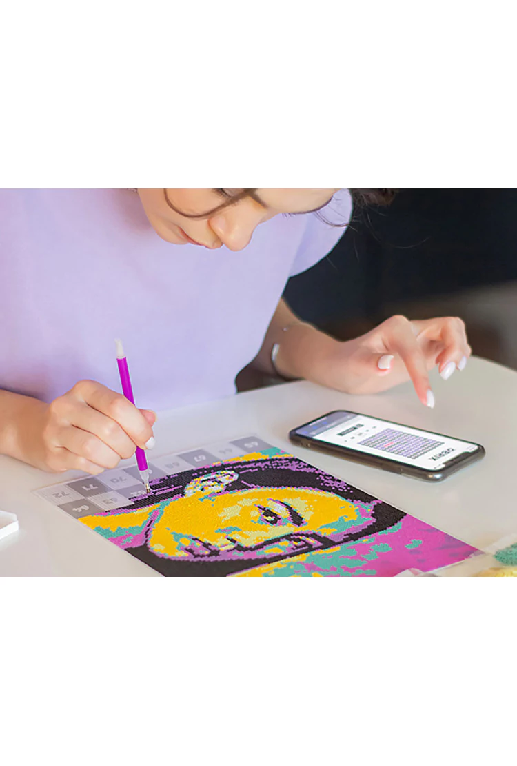 Алмазная фотомозаика QBRIX Pop-Art