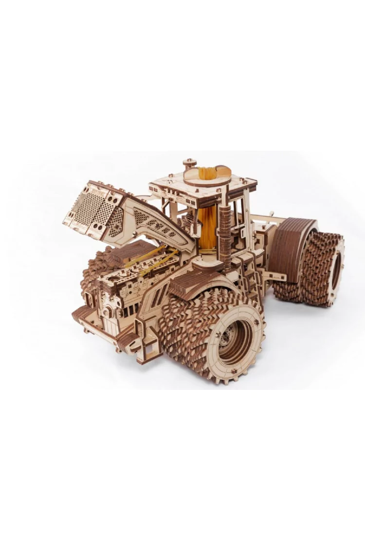 Конструктор деревянный 3D EWA "Трактор Кировец К-7М"