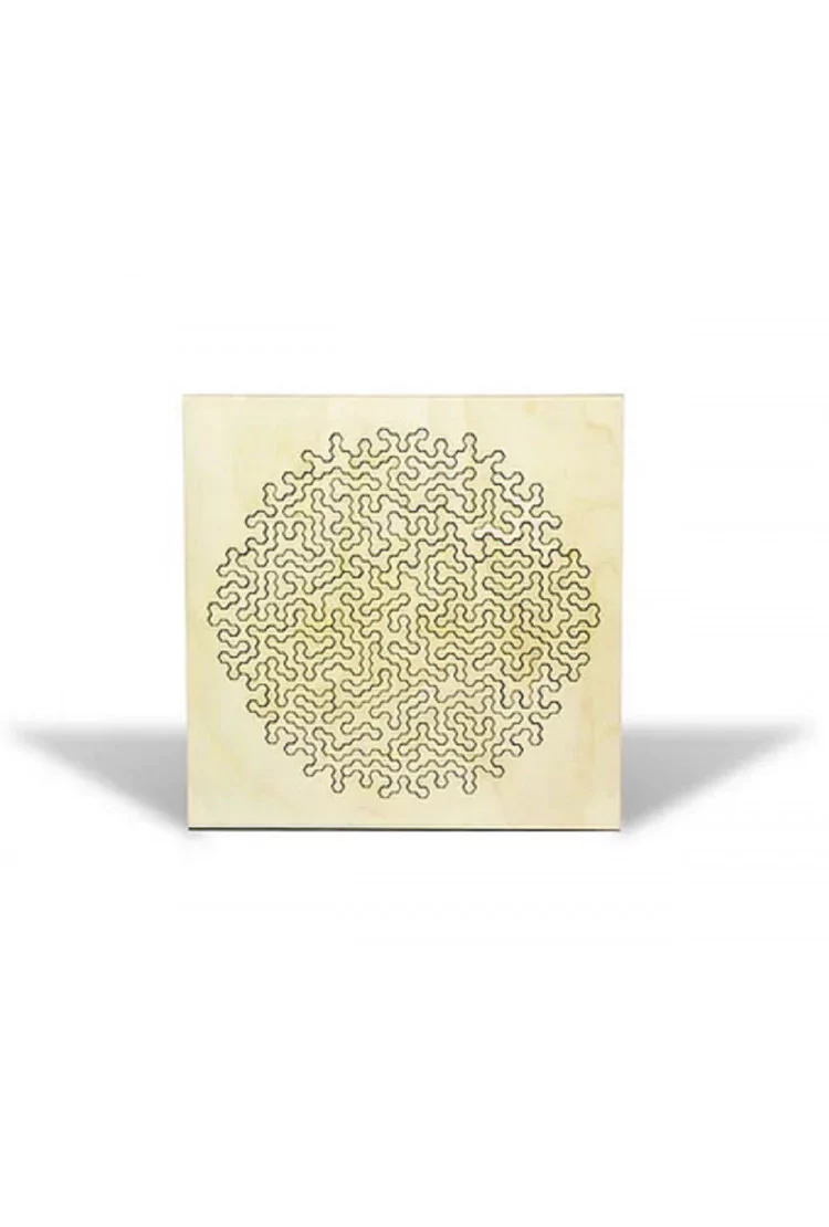 Деревянный фрактальный пазл abedyabka Puzzluki Asterisk 6029