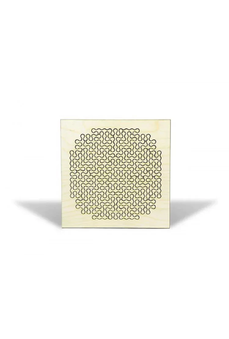 Деревянный фрактальный пазл abedyabka Puzzluki Ring 1037
