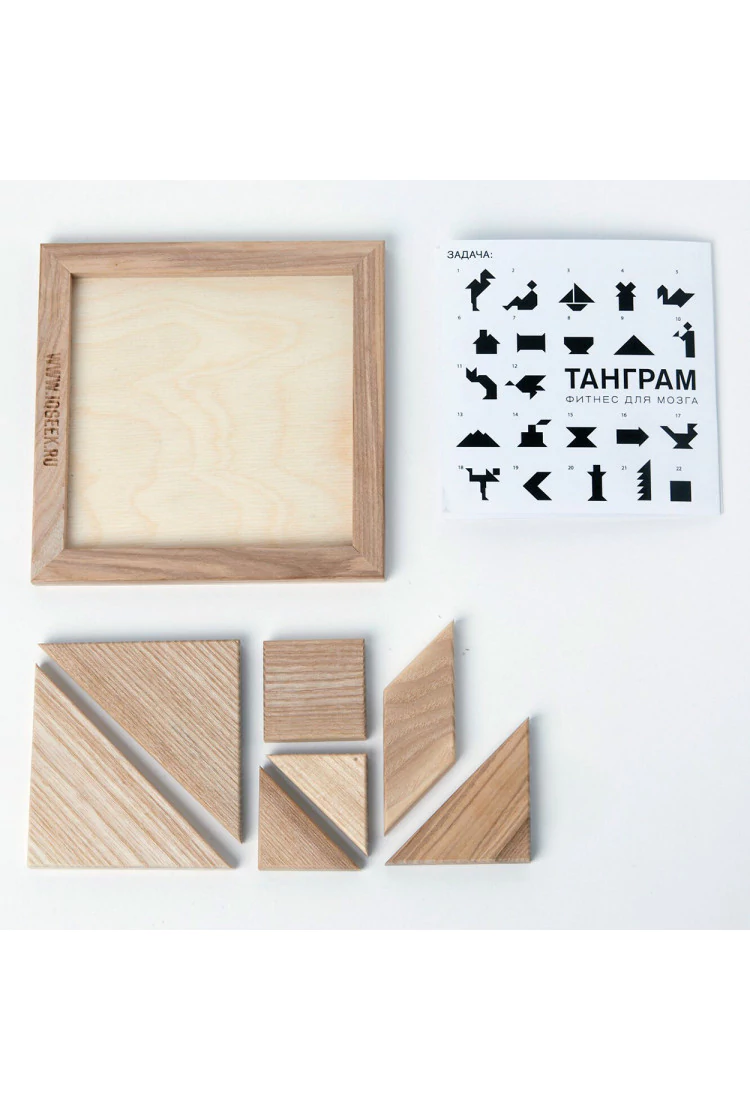 IQ PUZZLE Wooden Танграм