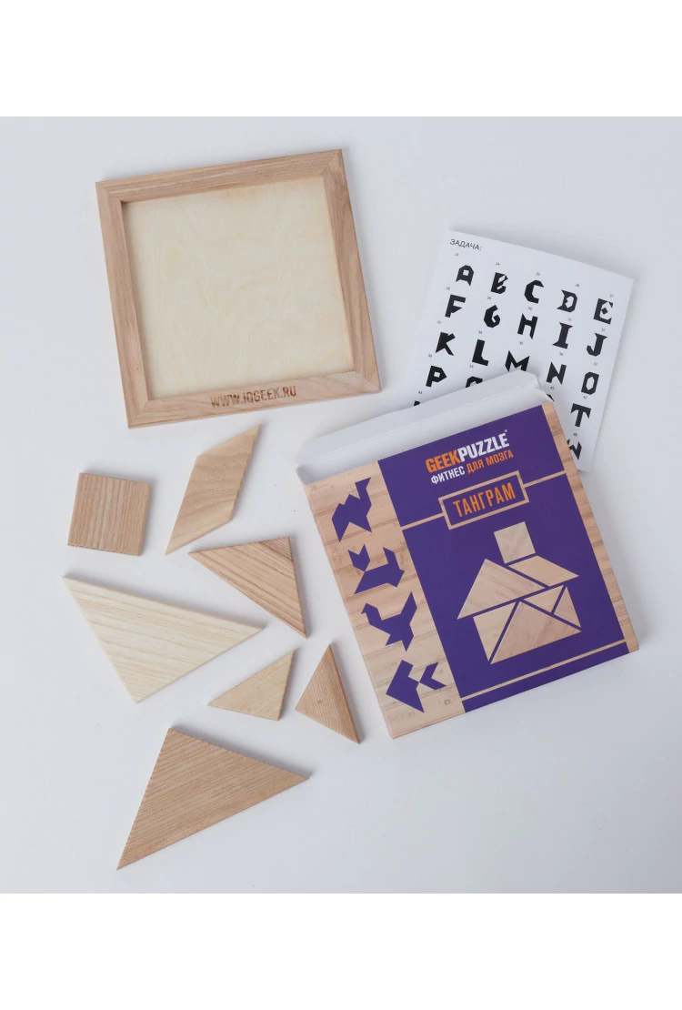 IQ PUZZLE Wooden Танграм