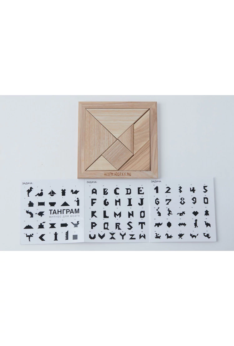 IQ PUZZLE Wooden Танграм