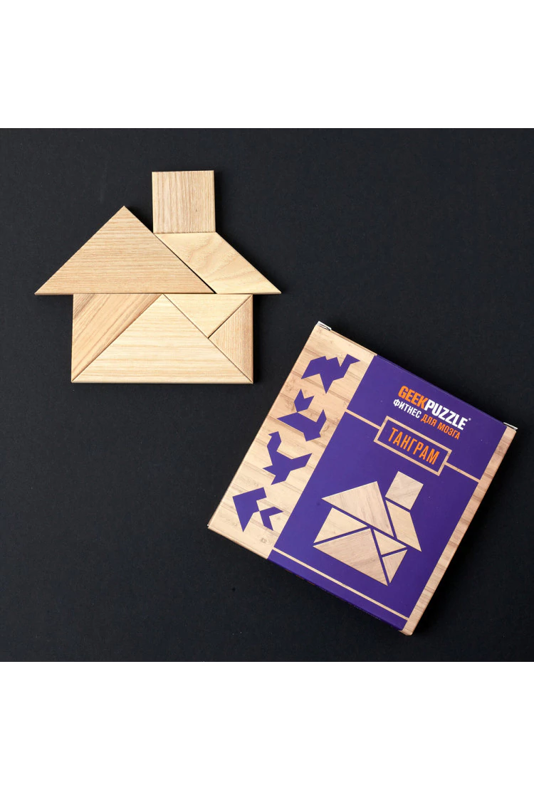 IQ PUZZLE Wooden Танграм