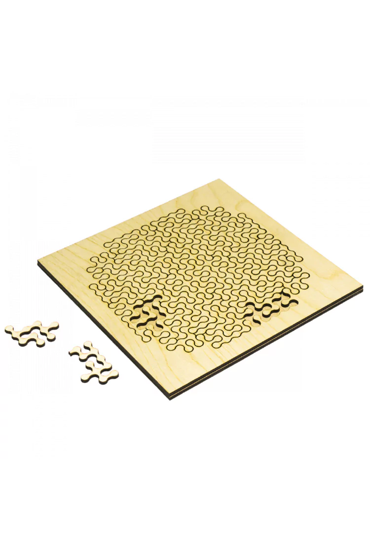 Деревянный фрактальный пазл abedyabka Puzzluki Ring 1037