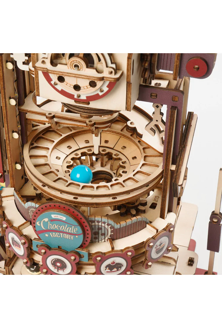 Конструктор-серпантин Шоколадная Фабрика Robotime Marble Chocolate Factory