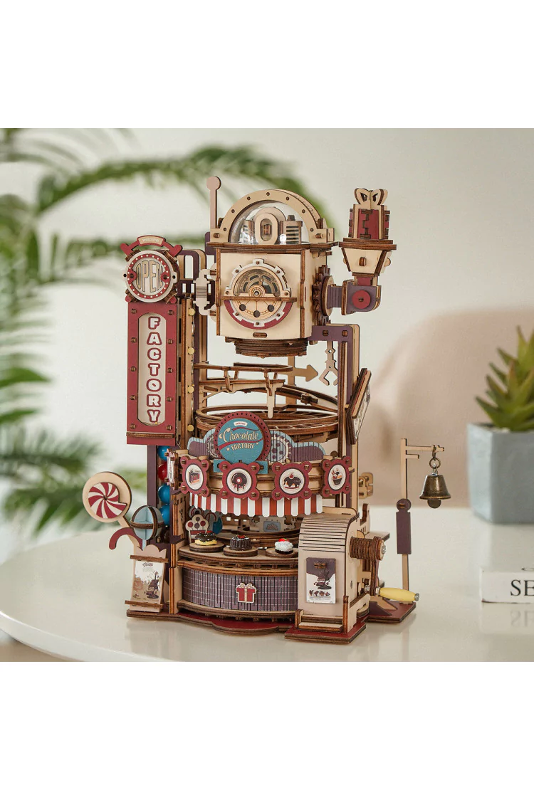 Конструктор-серпантин Шоколадная Фабрика Robotime Marble Chocolate Factory