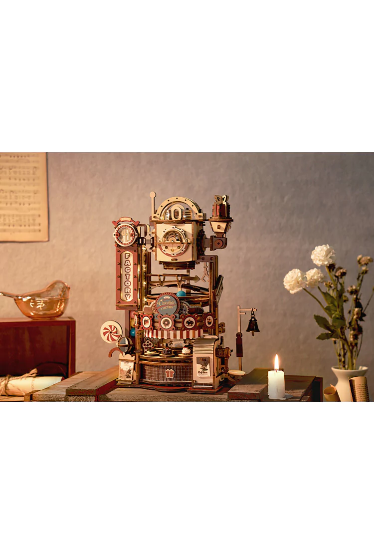 Конструктор-серпантин Шоколадная Фабрика Robotime Marble Chocolate Factory