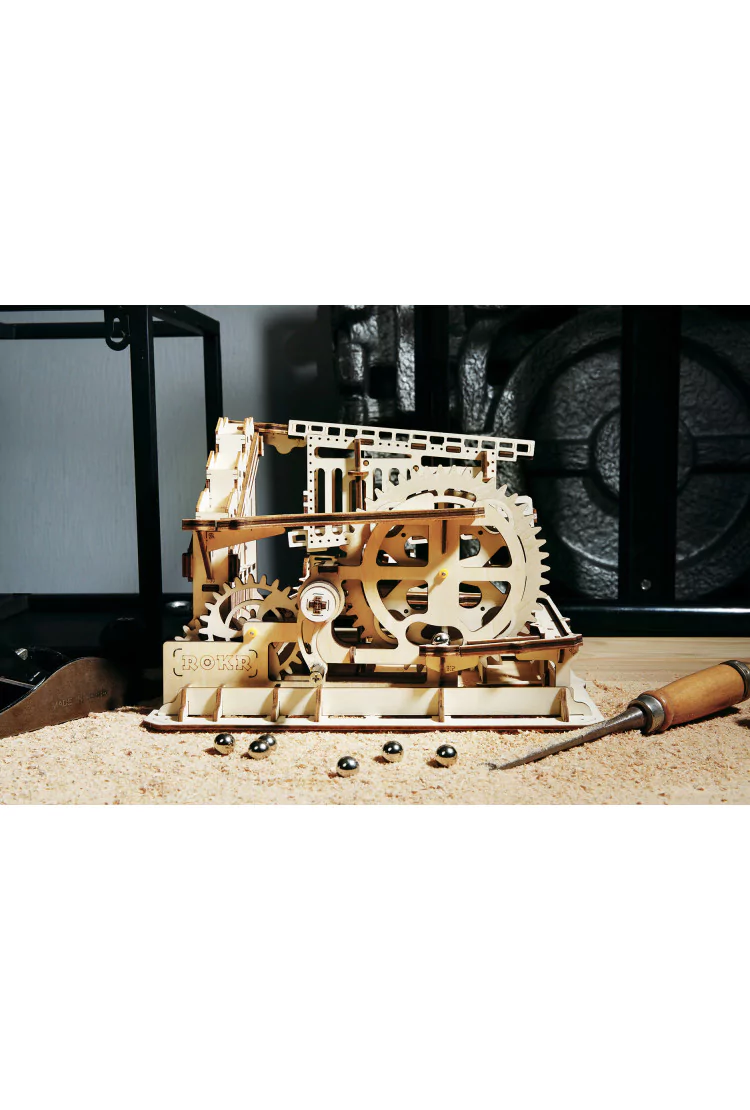 Динамический конструктор-серпантин с шариками Robotime Marble Squad