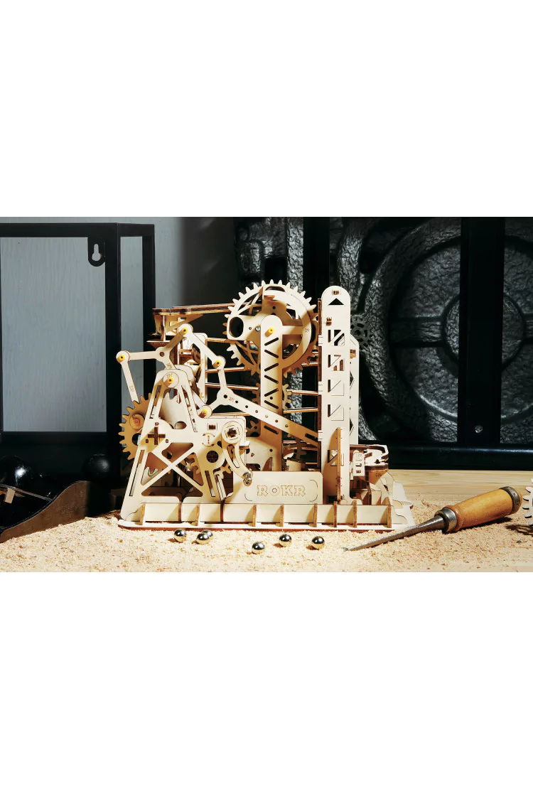Динамический конструктор-серпантин с шариками Robotime Marble Explorer