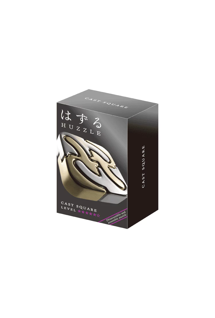 Hanayama Головоломка Каре / Huzzle Cast Square 5* (5*5*1 см)