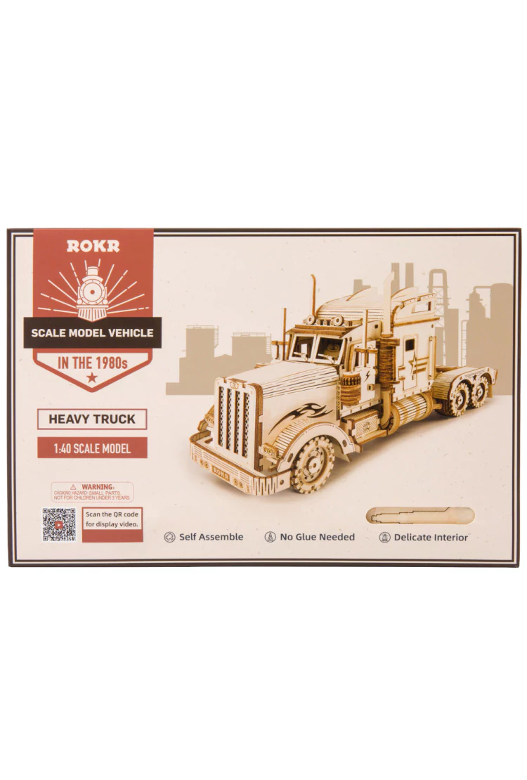 Механический конструктор Тяжелый грузовик Robotime Heavy Truck
