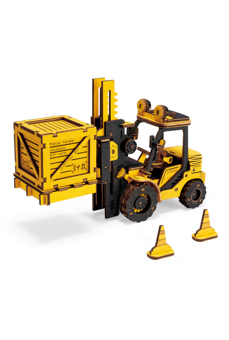 Механический конструктор Вилочный погрузчик Robotime Forklift