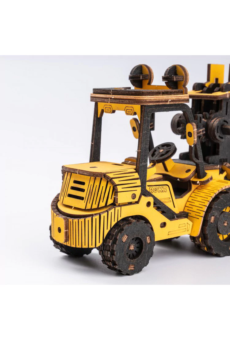 Механический конструктор Вилочный погрузчик Robotime Forklift