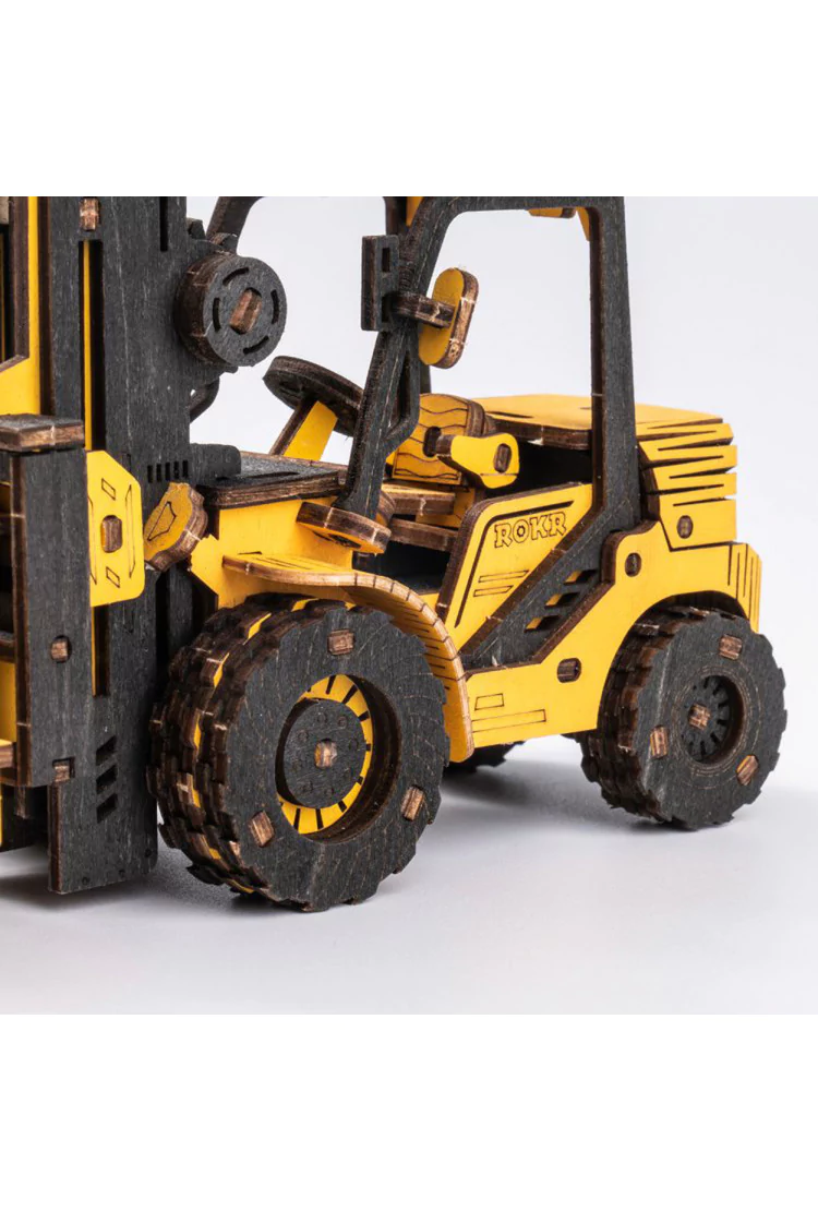 Механический конструктор Вилочный погрузчик Robotime Forklift