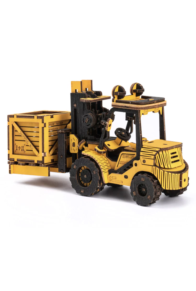 Механический конструктор Вилочный погрузчик Robotime Forklift