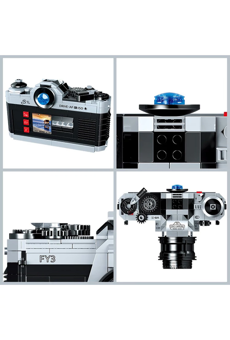 Конструктор Мини фотоаппарат Nikon Zhe Gao Digital Camera