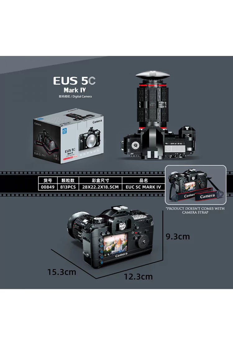 Конструктор Мини фотокамера Canon Zhe Gao Digital Camera